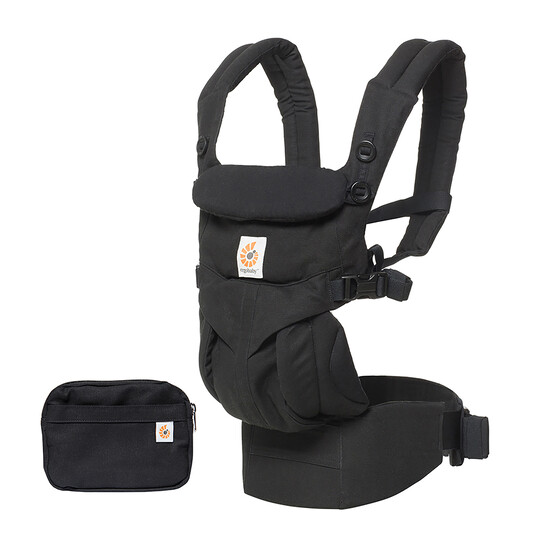 ErgoBaby Omni 360 All-in-One Ergonomic Baby Carrier - Pure Black image number 1
